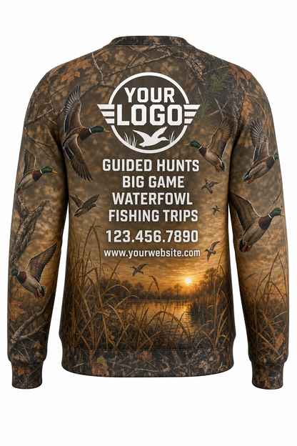 Realtree Waterfowl — Hunting-Guide Crew Uniform (Custom AOP)