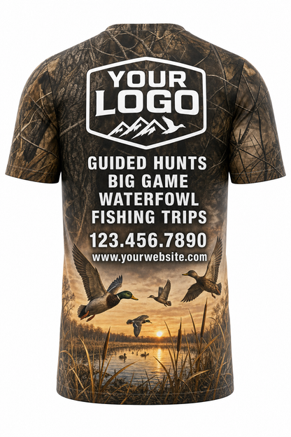 Realtree Waterfowl — Hunting-Guide Crew Uniform (Custom AOP)