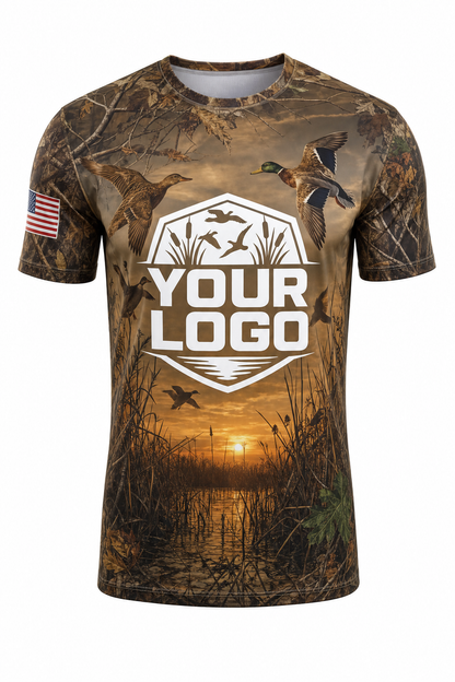 Realtree Waterfowl — Hunting-Guide Crew Uniform (Custom AOP)