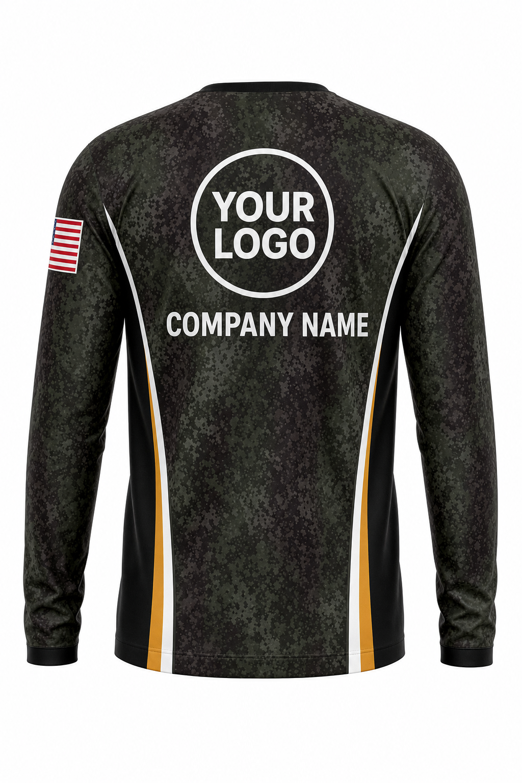 Camo Signature Crew #01 - custom company logo all-over-print uniform