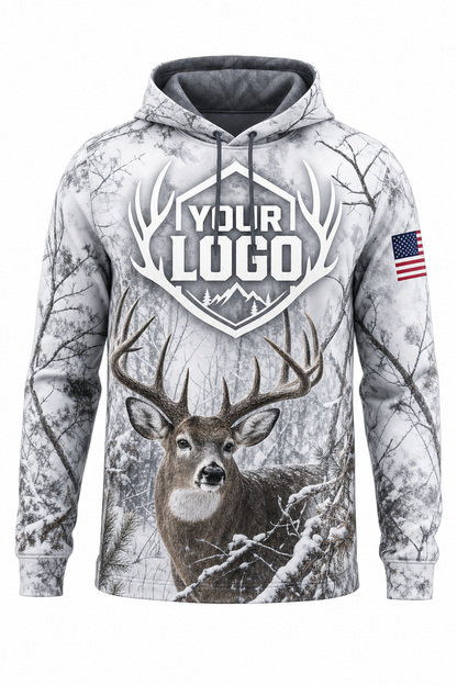 Snow Buck — Hunting-Guide Crew Uniform (Custom AOP)