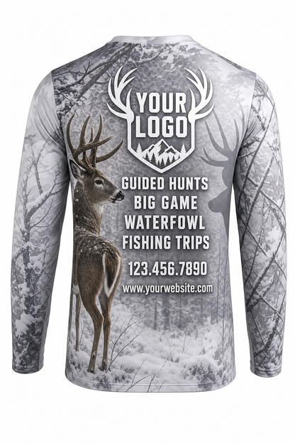 Snow Buck — Hunting-Guide Crew Uniform (Custom AOP)