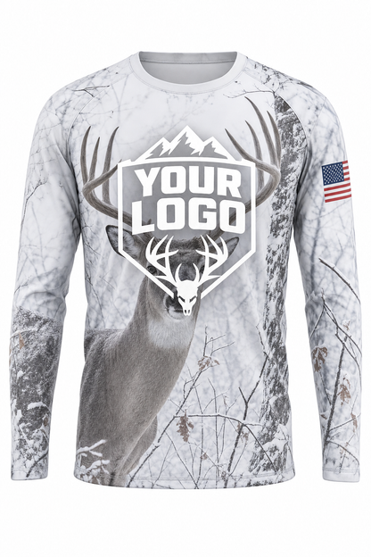 Snow Buck — Hunting-Guide Crew Uniform (Custom AOP)