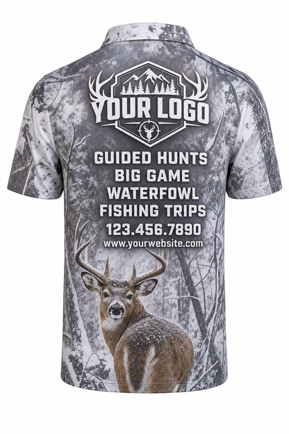 Snow Buck — Hunting-Guide Crew Uniform (Custom AOP)