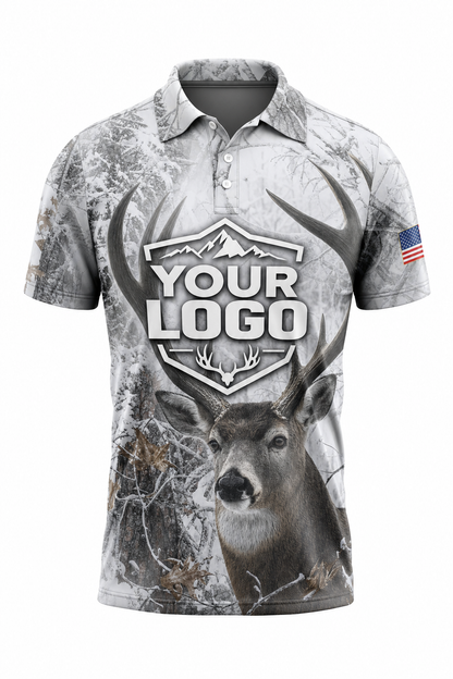 Snow Buck — Hunting-Guide Crew Uniform (Custom AOP)