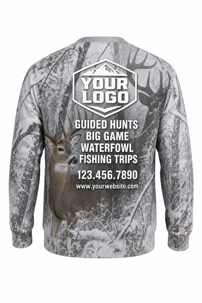 Snow Buck — Hunting-Guide Crew Uniform (Custom AOP)