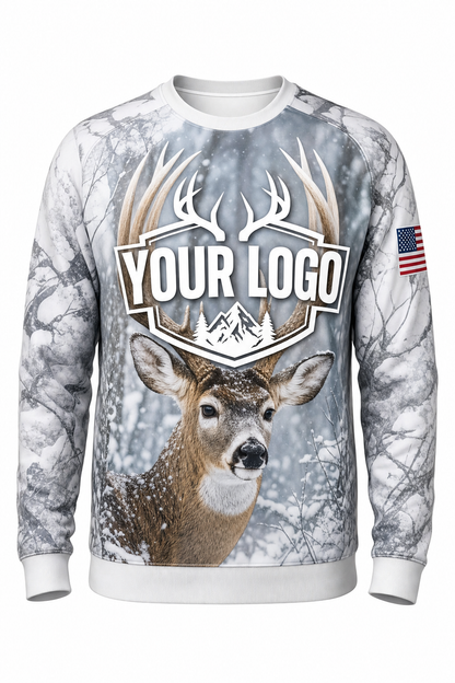 Snow Buck — Hunting-Guide Crew Uniform (Custom AOP)