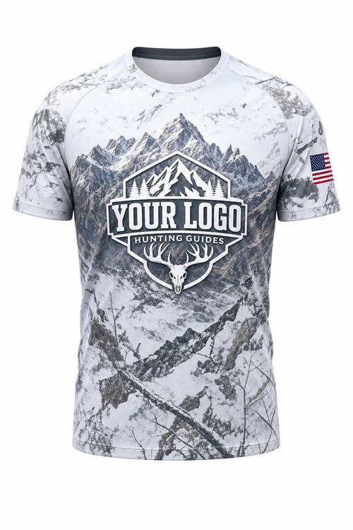 Snow Mountain Ridge — Hunting-Guide Crew Uniform (Custom AOP)