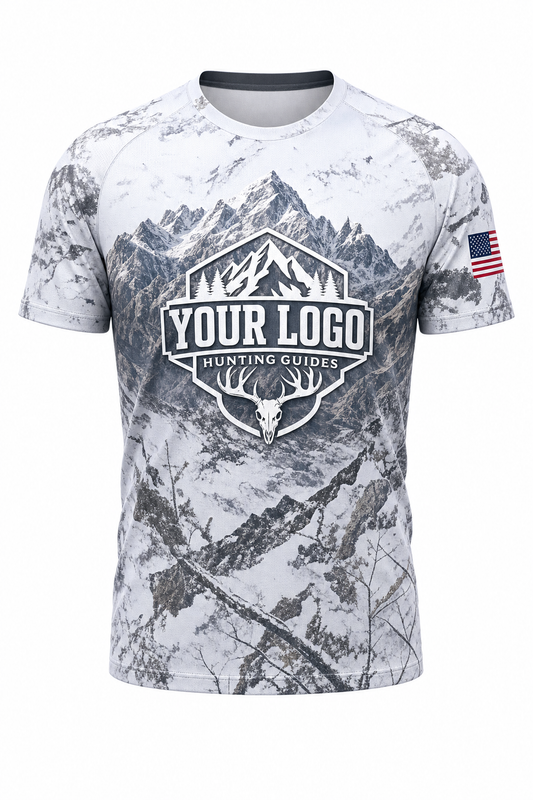 Snow Mountain Ridge — Hunting-Guide Crew Uniform (Custom AOP)