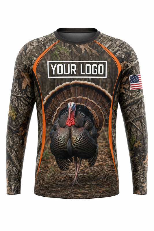 Turkey Thunder Chicken Hunting Guide Crew Uniform - custom company logo all-over-print uniform
